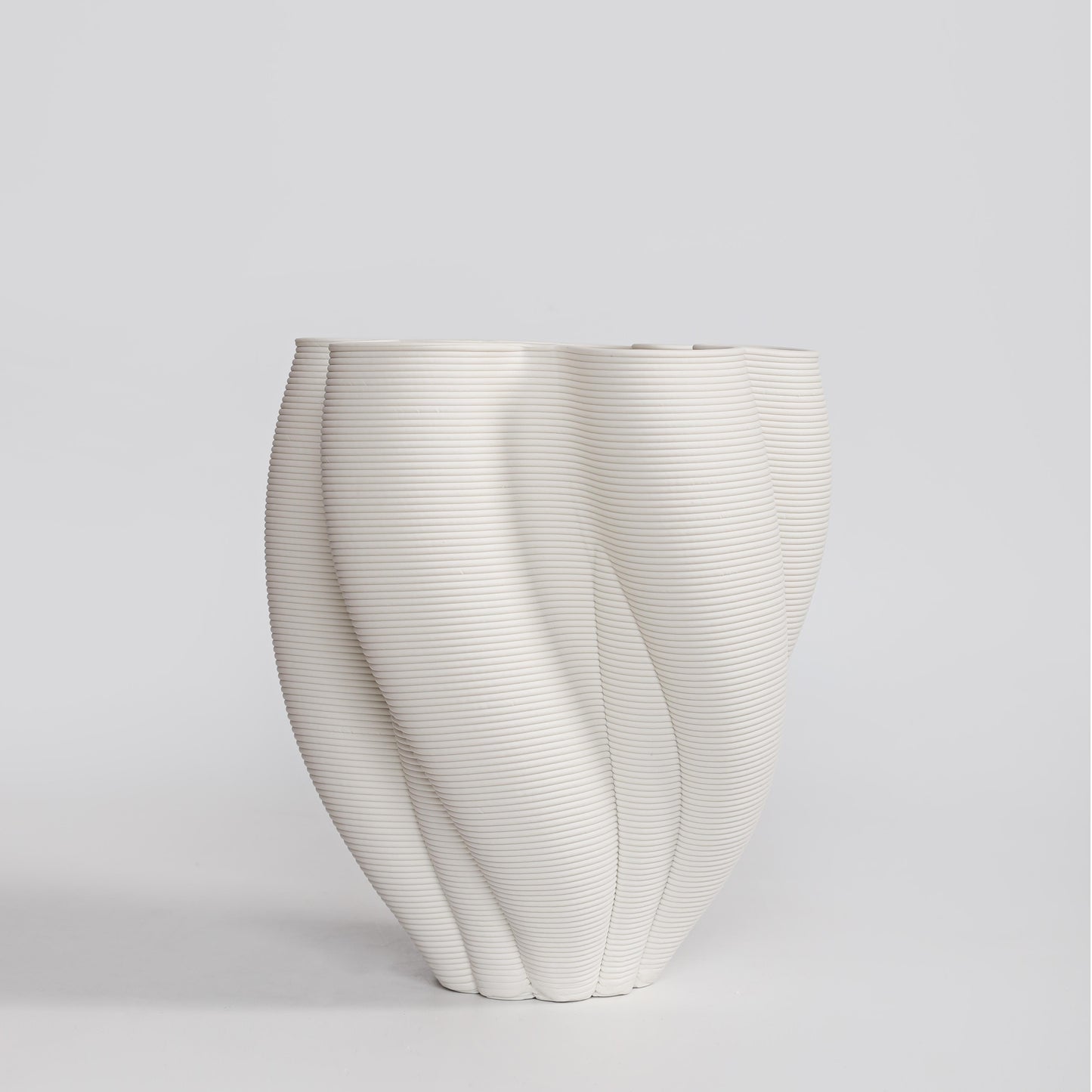 3D-Printed Ceramic Sculptural Vase – 30cm