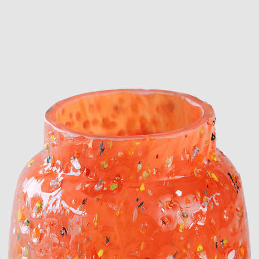 Handblown Glass Ember SpeckleVase – 17cm - VASCAPE