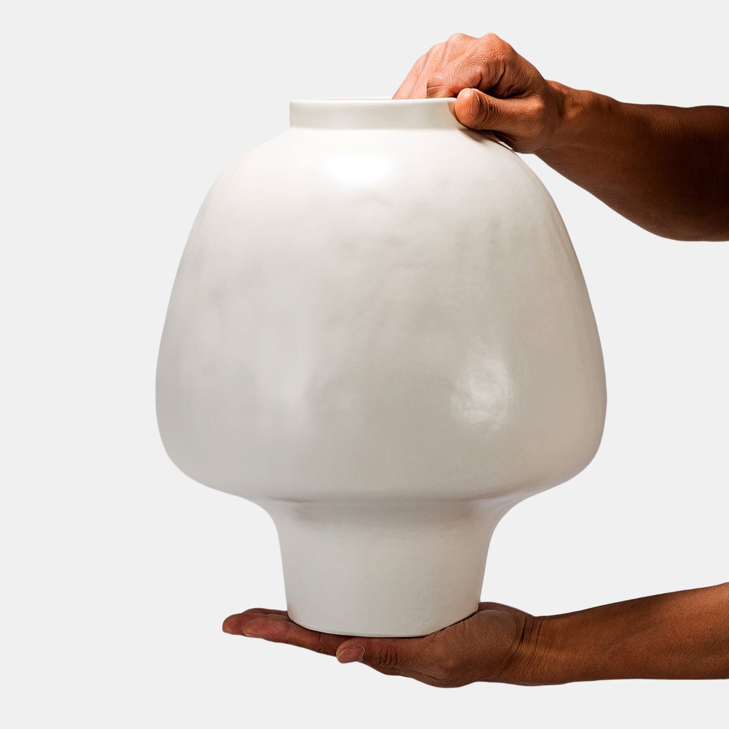 Hand-finished Ceramic Mushroom Vase – 33cm - VASCAPE