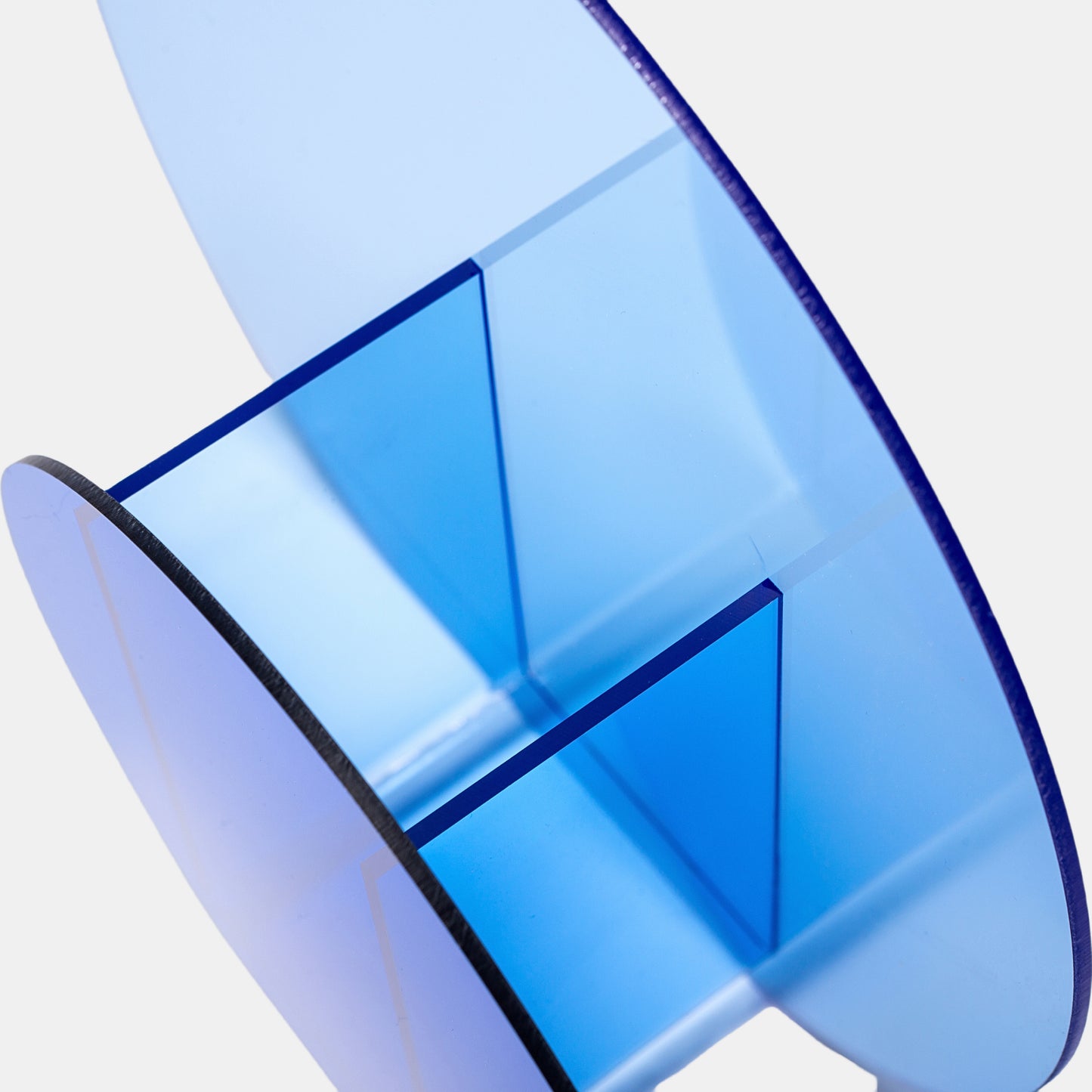 Acrylic Harmony in Circles Sculpture – 19cm - VASCAPE