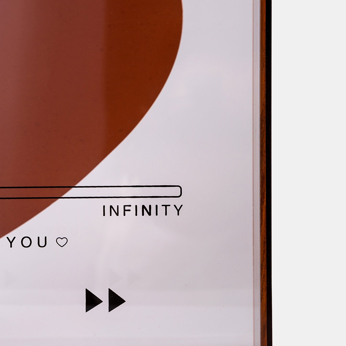 Acrylic Heartful Memories Box – 25cm - VASCAPE