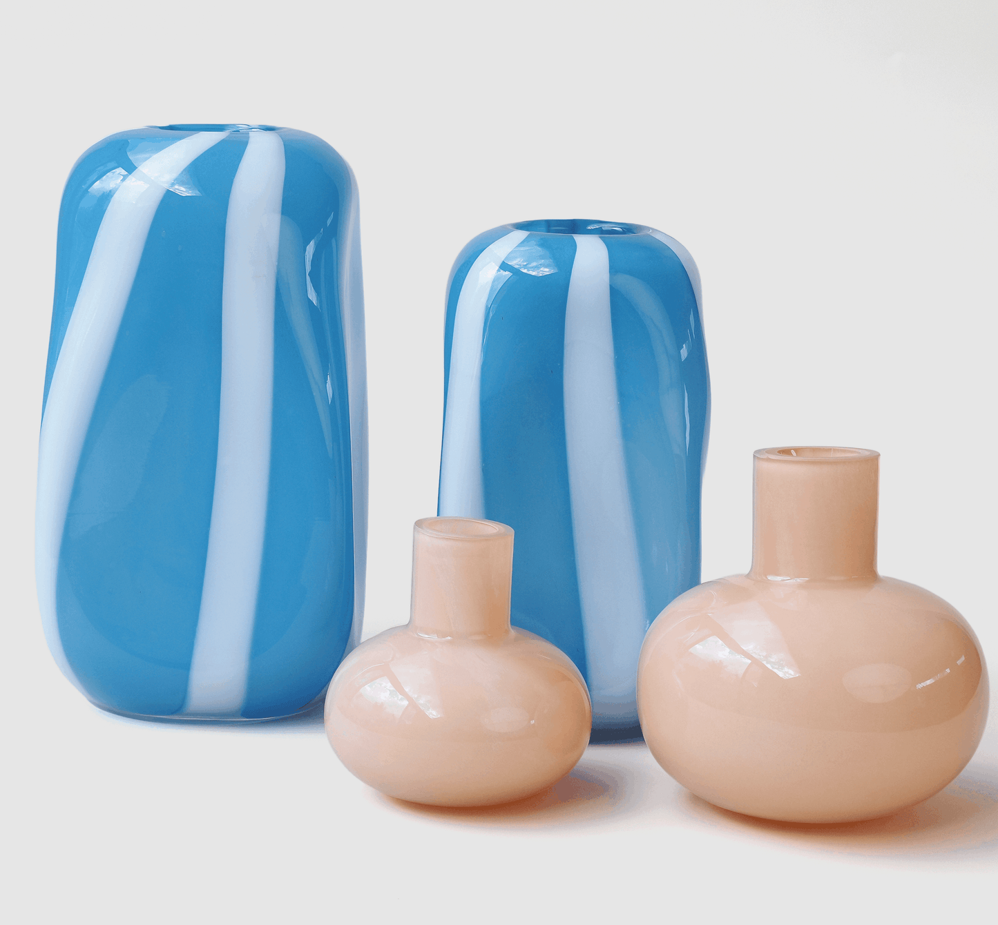 Handblown Glass Luna Duo Vase - VASCAPE