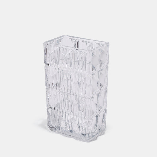 Glass Ripple Vase – 24cm - VASCAPE