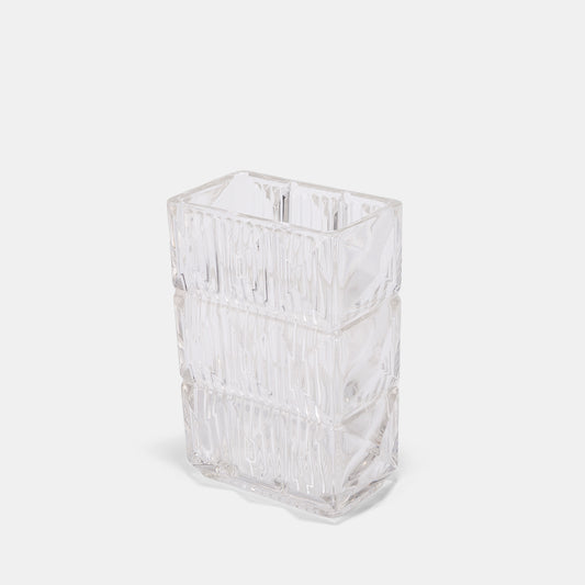Glass Ripple Vase – 20cm - VASCAPE