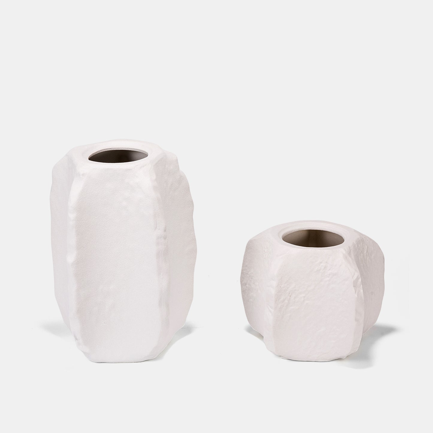 Stone-Inspired Ceramic Vase – 14cm - VASCAPE
