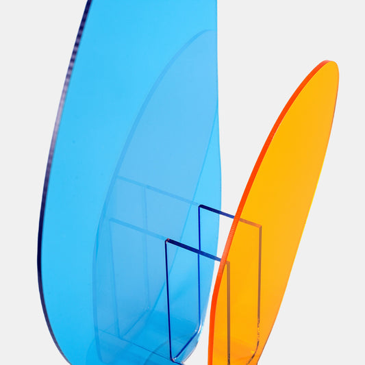 Acrylic Wings of Contrast Sculpture – 30cm - VASCAPE