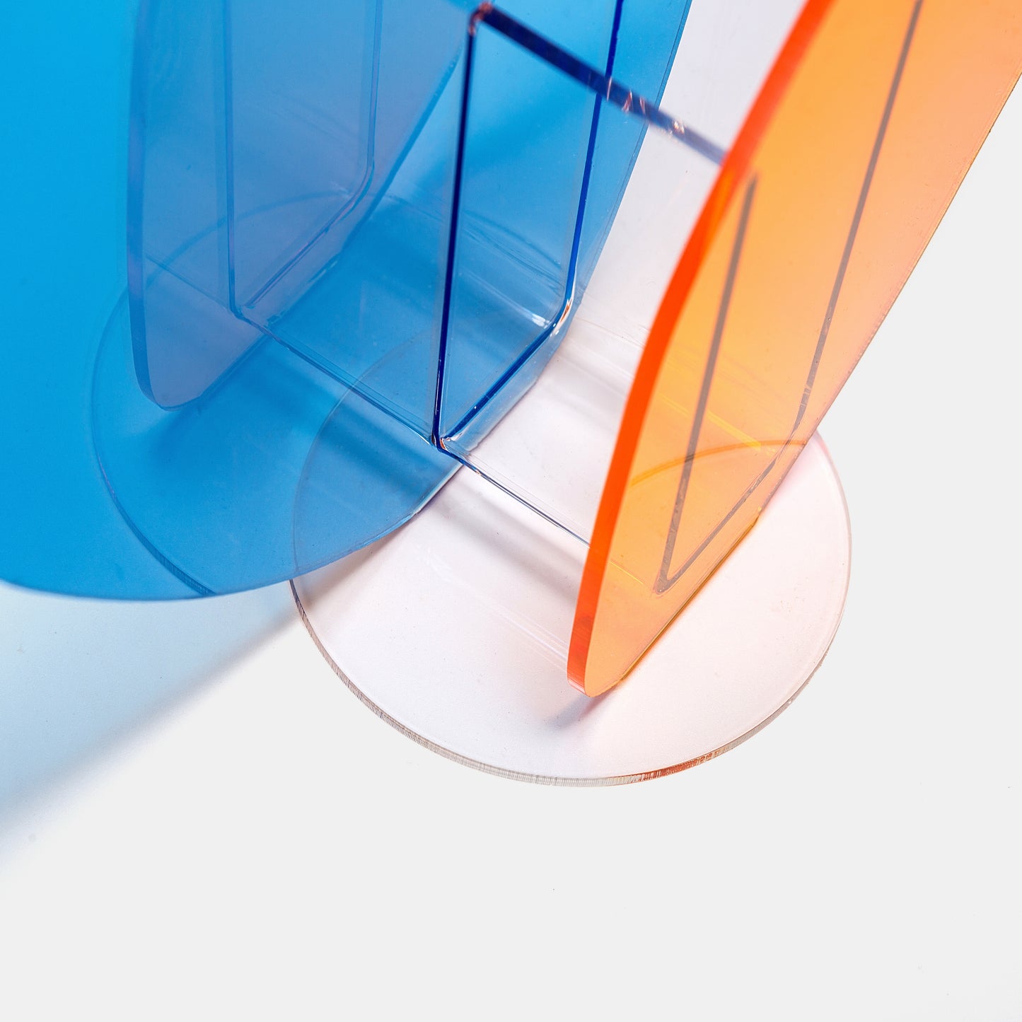 Acrylic Wings of Contrast Sculpture – 30cm - VASCAPE