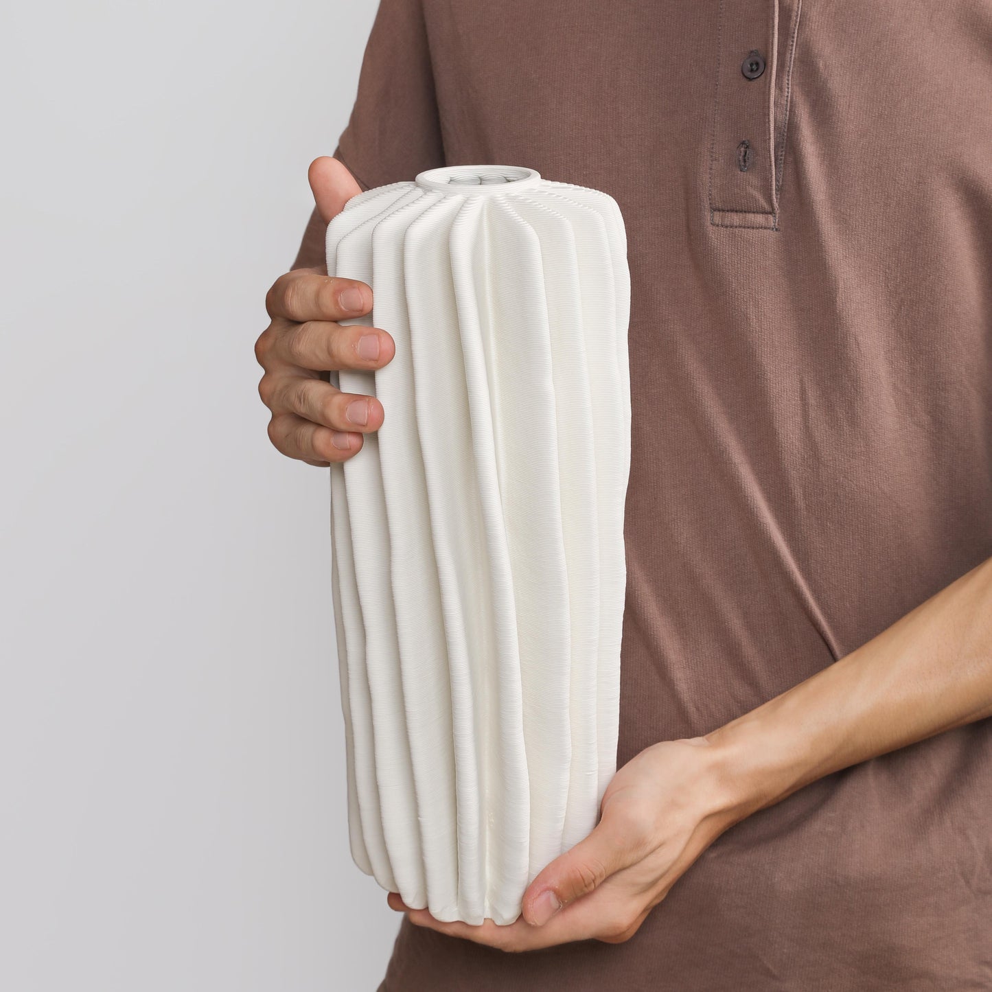 3D-Printed Ceramic Coral Vase