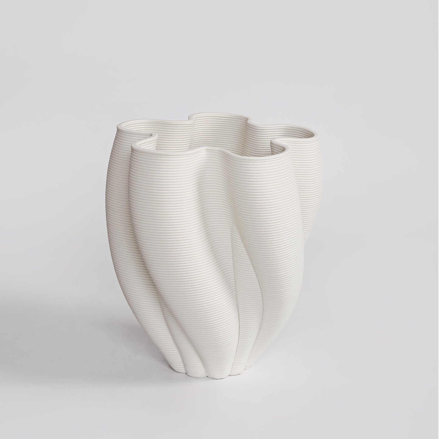 3D-Printed Ceramic Sculptural Vase – 30cm
