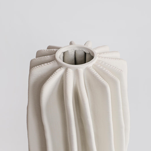 3D-Printed Ceramic Coral Vase