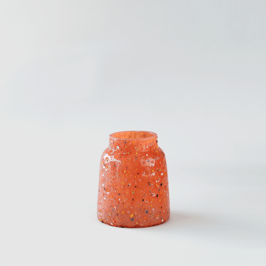 Handblown Glass Ember SpeckleVase – 17cm - VASCAPE