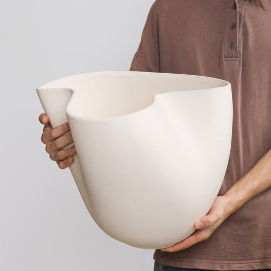 Hand-finished Ceramic Morph Bowl – 38cm