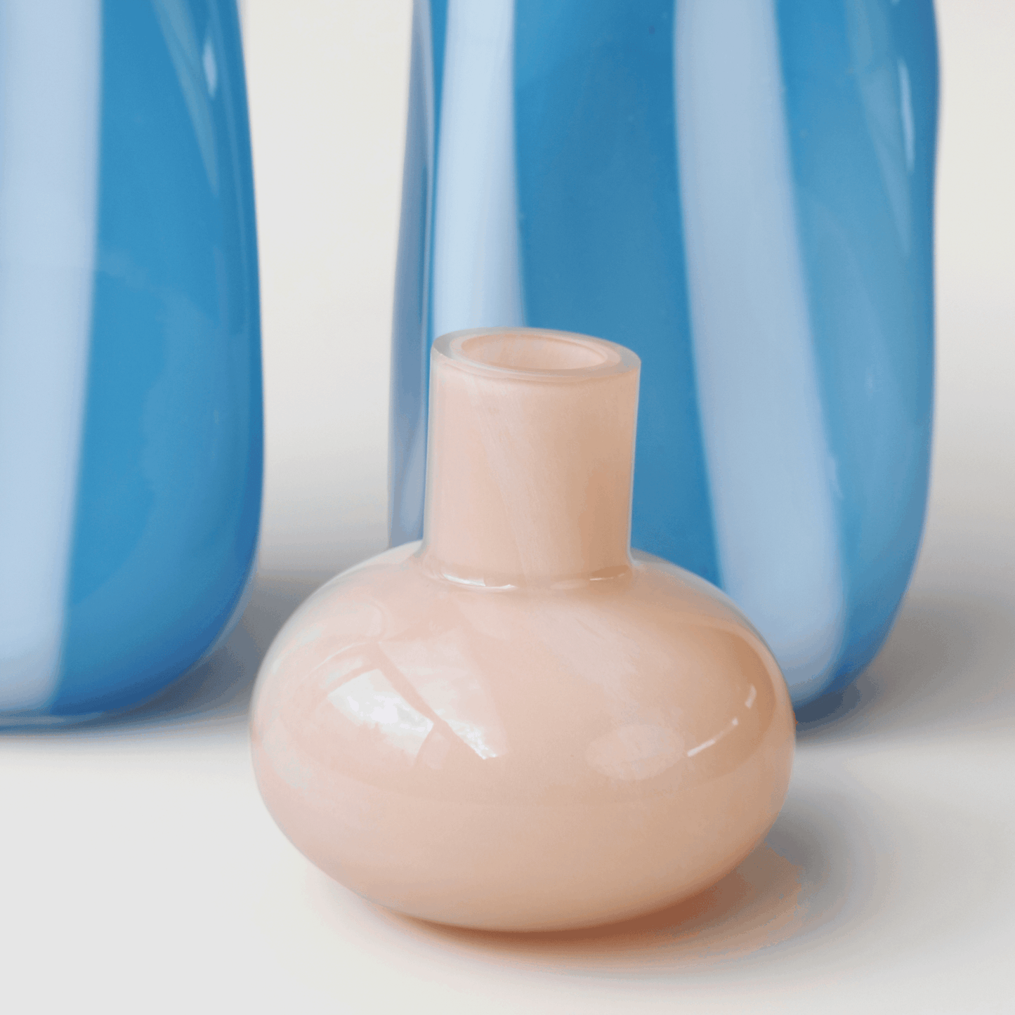 Handblown Glass Luna Duo Vase - VASCAPE