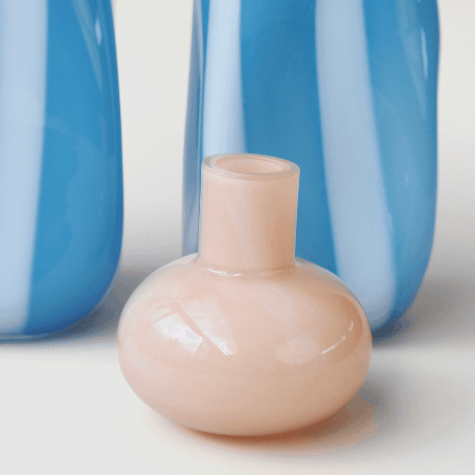 Handblown Glass Luna Duo Vase - VASCAPE