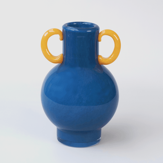 Handblown Glass Orion Loop Vase – 24cm - VASCAPE