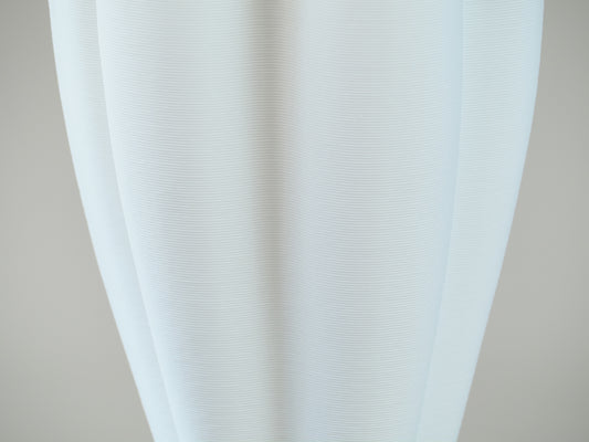 White 3D-Printed Petal Crest Vase