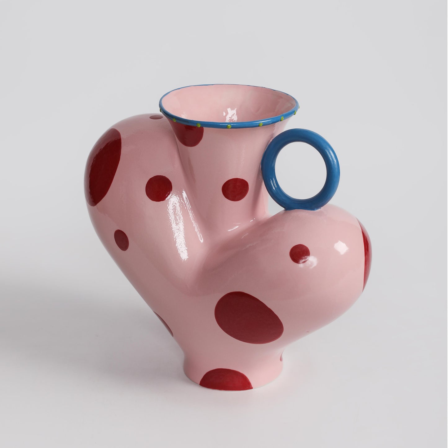 Handcrafted Ceramic Heart Vase - VASCAPE