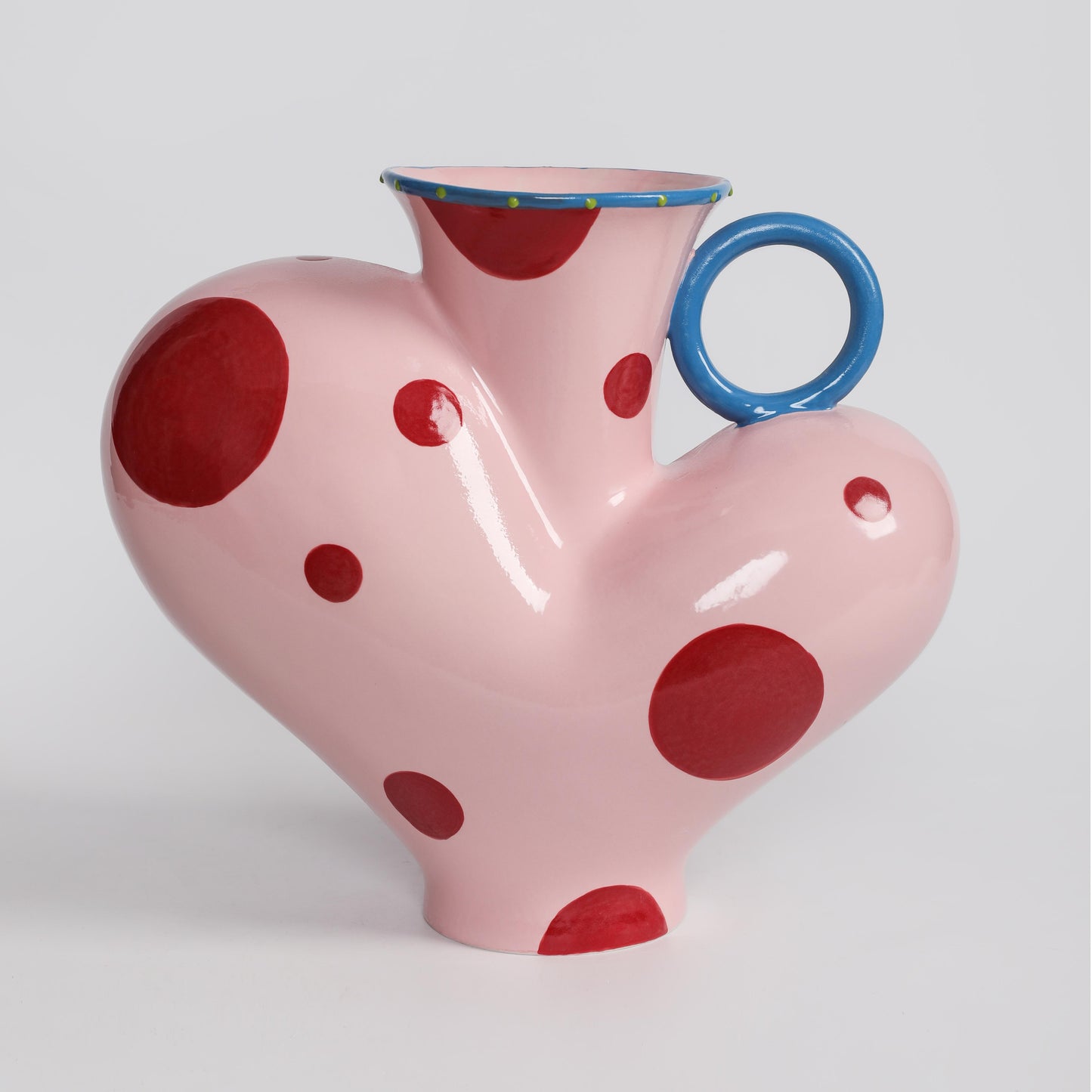 Handcrafted Ceramic Heart Vase - VASCAPE