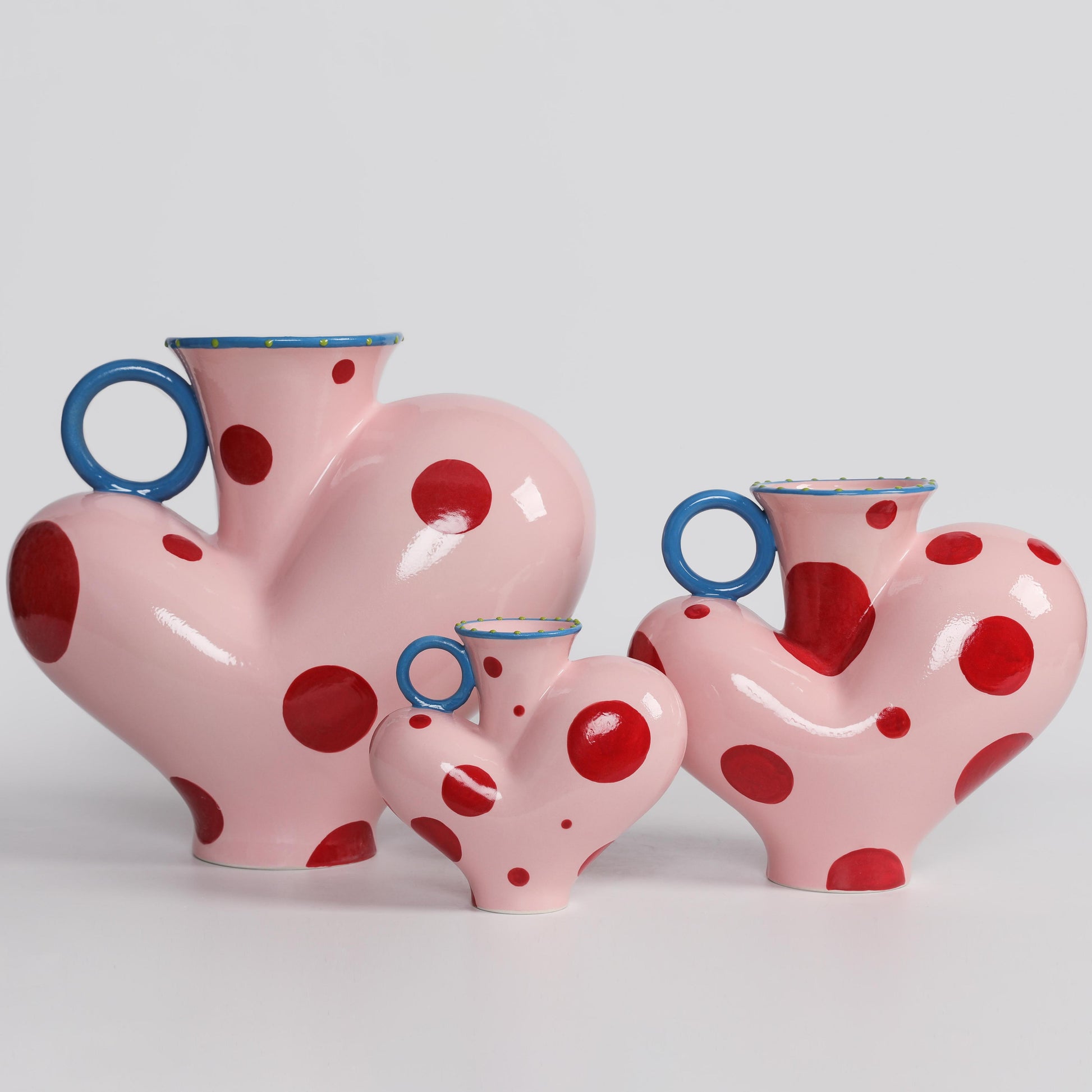 Handcrafted Ceramic Heart Vase - VASCAPE